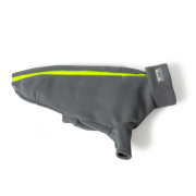 Dog Coats for Pointers – Dog Coats by Stix and Co. M – Light Grey – Yellow