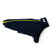 Dog Coats for Labradors – Dog Coats by Stix and Co. M – Navy Blue – Yellow