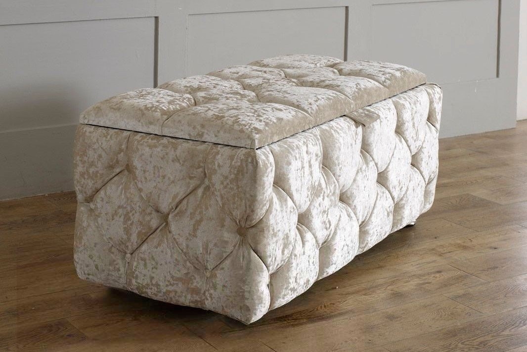 Sides Upholstered Storage Box – Foam – Sleep World Furniture