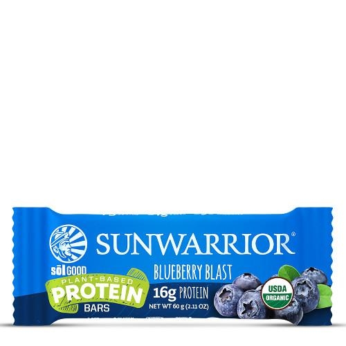 Sol Good Protein Bars | Sunwarrior | Blueberry Blast | 60g