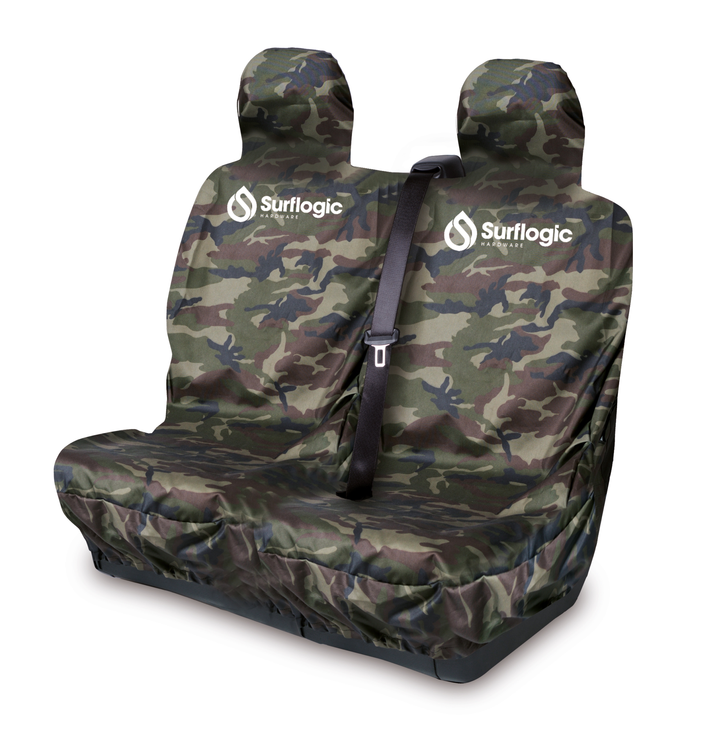 Surf Logic Waterproof Car Seat Cover Double – Camo – The Foiling Collective