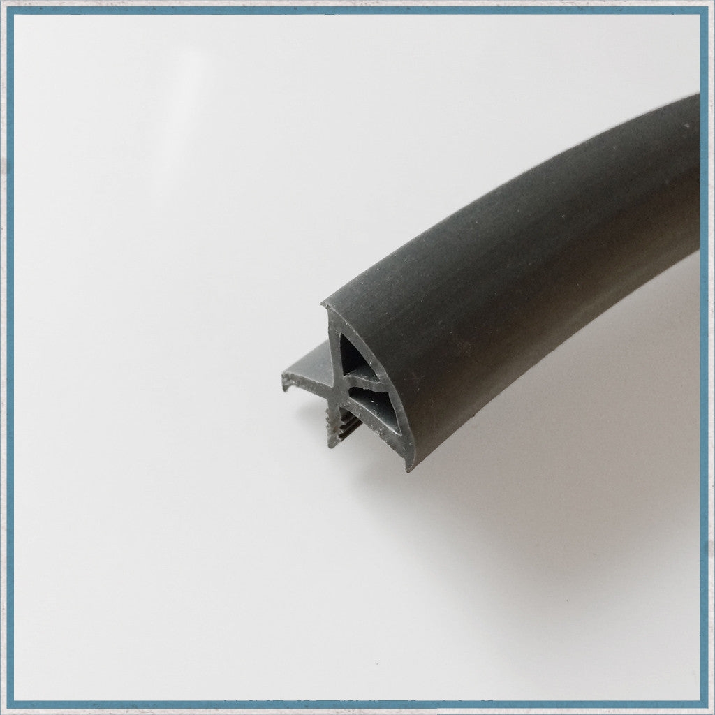 15mm Cushioned Door Edge Knock-in Trim Dark Brown / 1 Metre – Camper Interiors