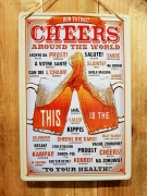 Cheers – 3D – Wall Sign – Mr Frinky