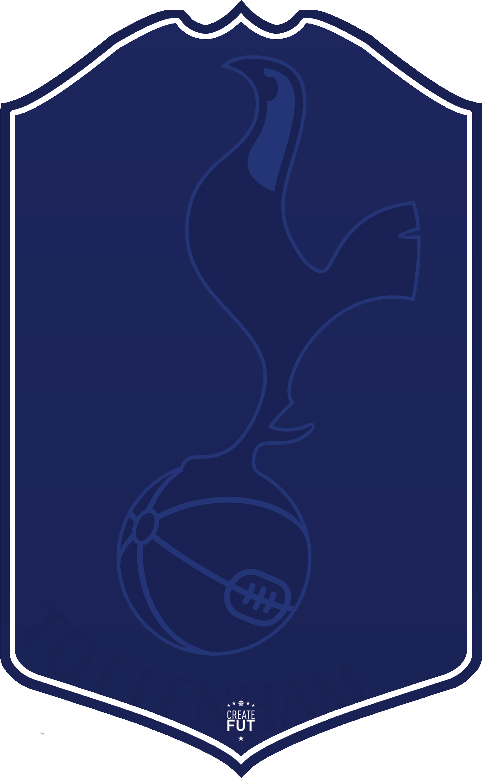 Club Crests – Spurs, A3 | (29.7cm x 42cm) – Create FUT