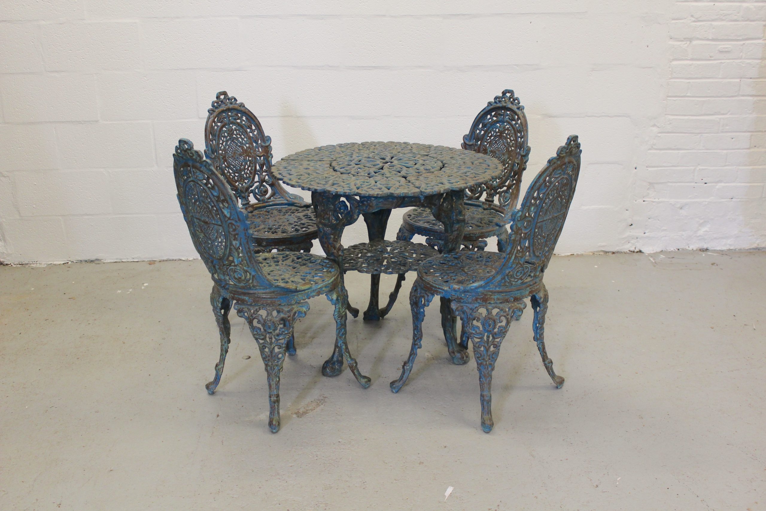 Heavy Cast Iron Table Set