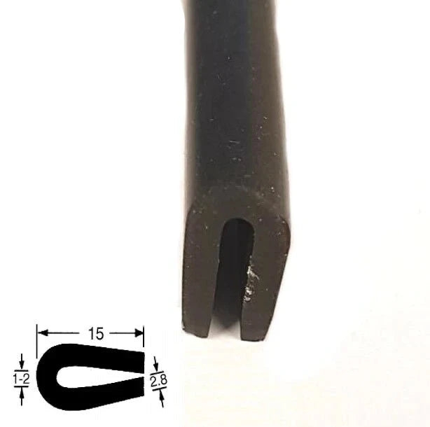 COR 1177 EPDM Rubber U Channel