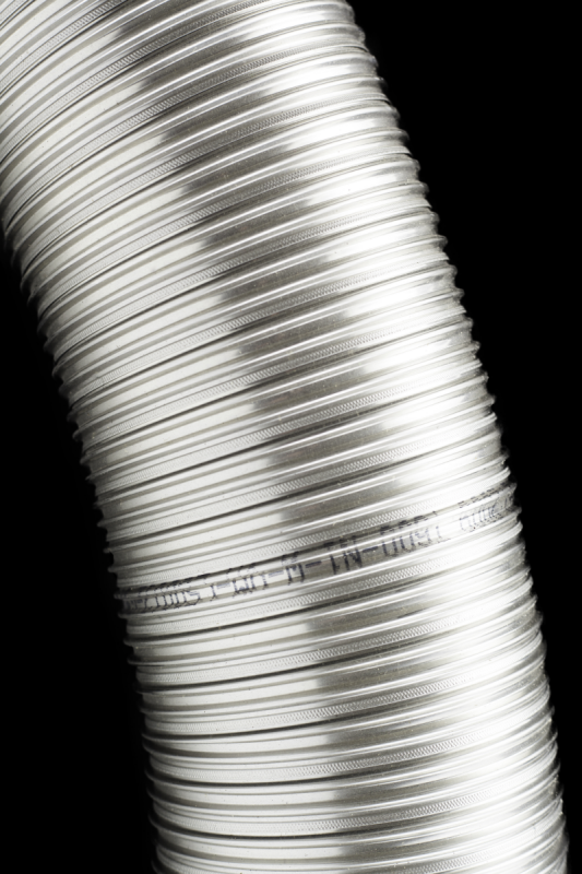 6m Flexible Flue Liner Kit – 316 – 6″ – 6″-5″ Adapter – Cowl – Clamp Plate – Chimney Liner – Installation Components Kits – Stoves & Chimneys