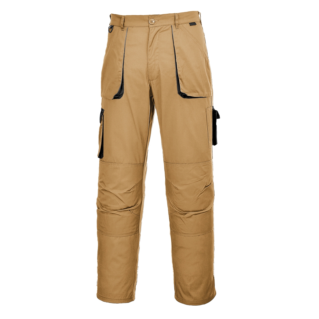 Texo Contrast Trouser Epic Khaki – Khaki – S – Work Safety Protective Equipment – Portwest – Regus Supply