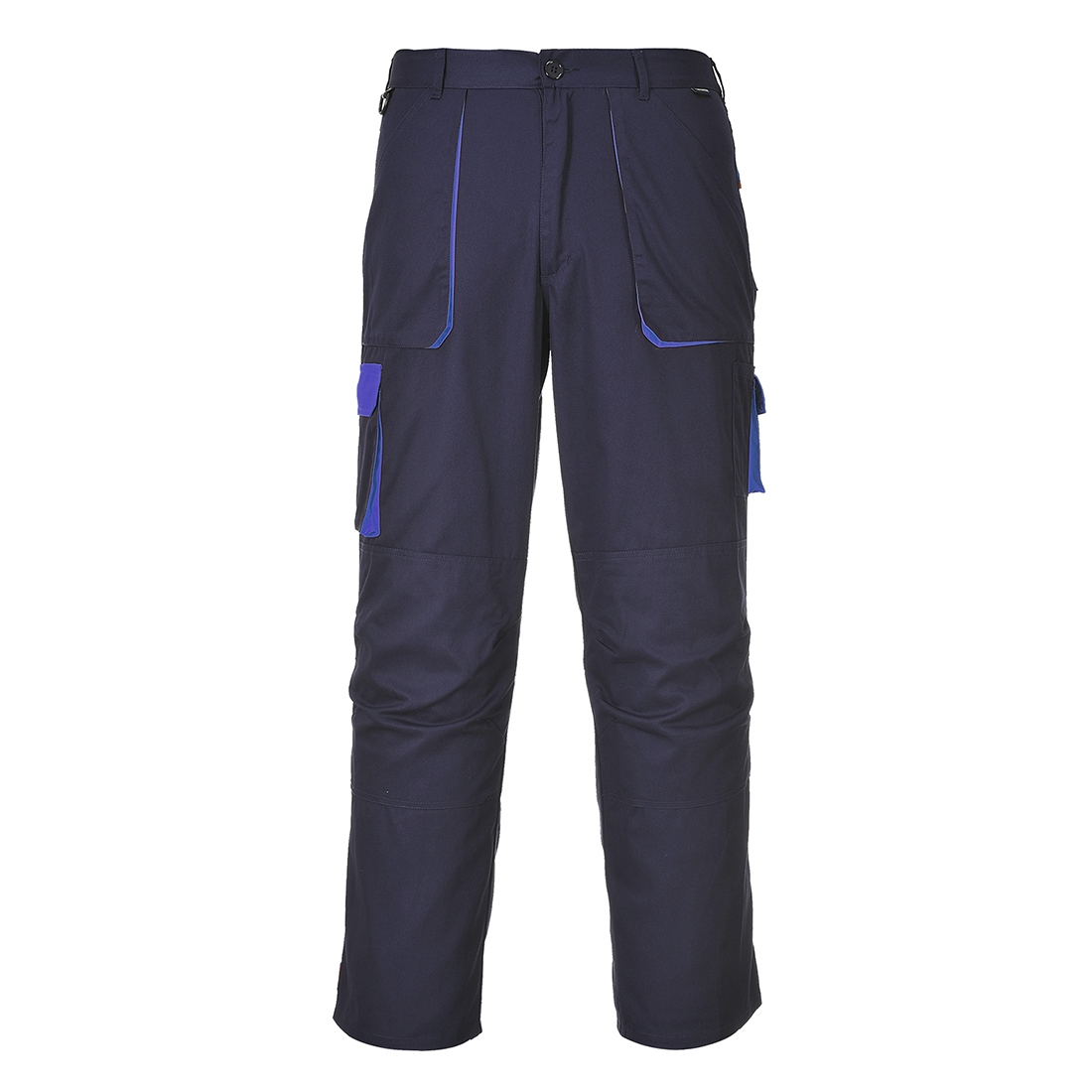 Texo Contrast Trouser Navy – XL – Work Safety Protective Equipment – Portwest – Regus Supply