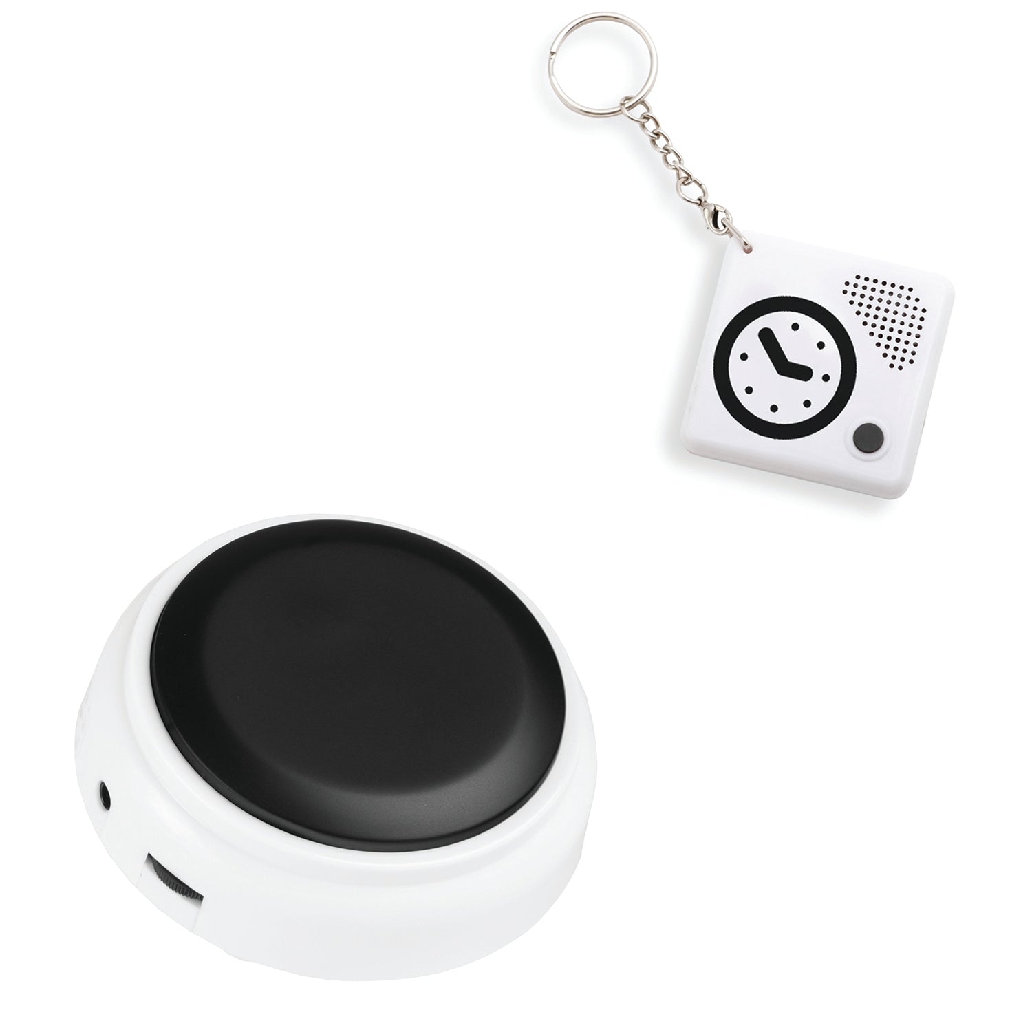 Talking Time Bundle – Talking Button Clock And Talking Key Chain Clock. – Activity & Sensory Items – Story & Sons – Story And Sons