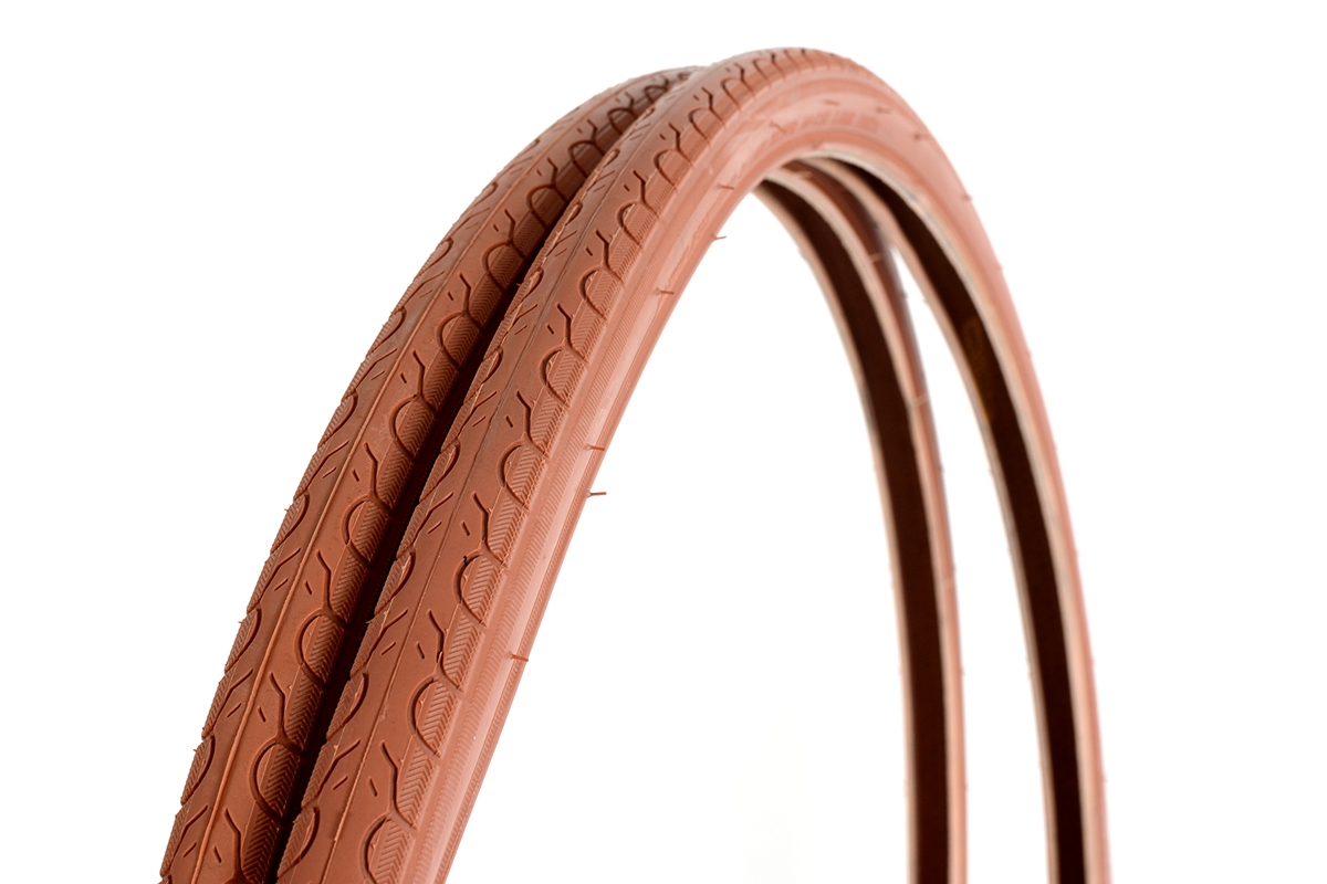 Kenda West 700mm x 25C Tyre Set – Orange – Quella Bicycles