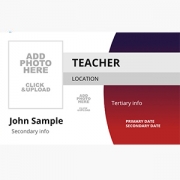 Teacher ID Card 2 – Teacher ID Cards – PCL Media