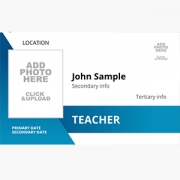 Teacher ID Card 1 – Teacher ID Cards – PCL Media