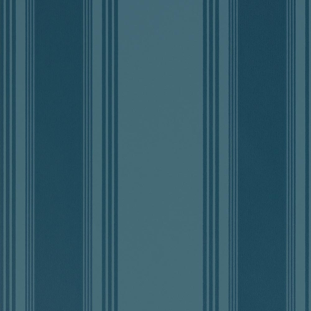 Thibaut – Greenwood Brittany Stripe T85046 Wallpaper – Navy Blue / Dark Grey – Non-Woven – 68.58cm x  8.23 m