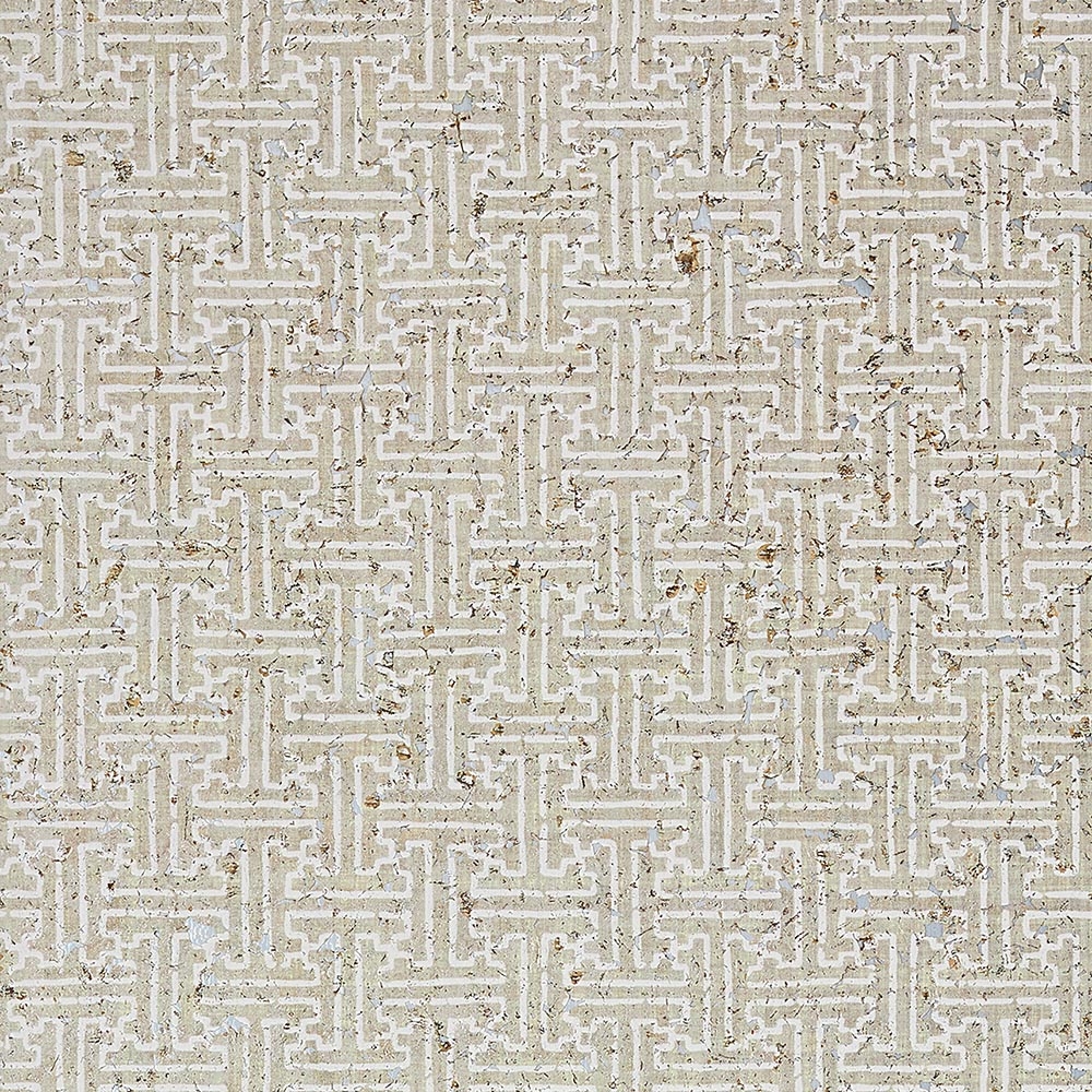 Thibaut – Natural Resource 2 Taza Cork T83002 Wallpaper – Grey / Light Grey – Natural Cork – 91.44cm x  7.32 m