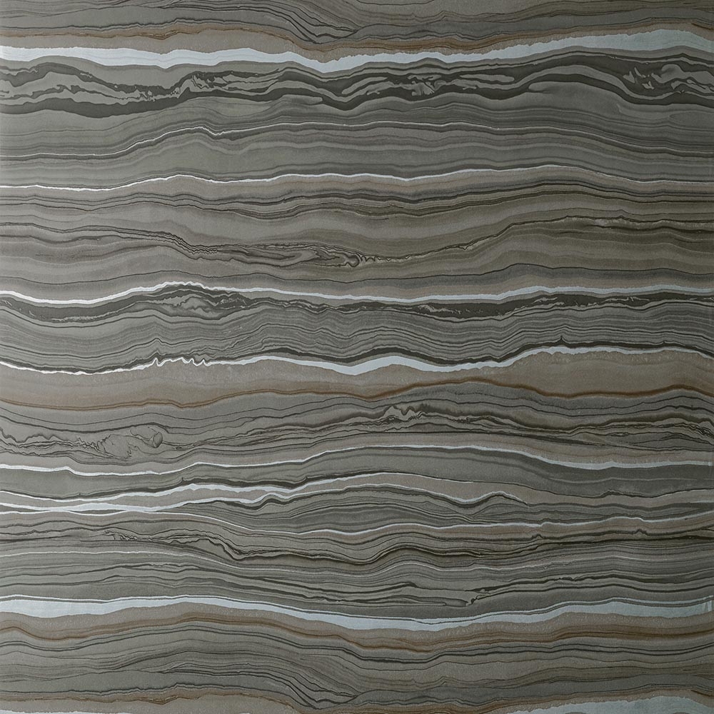 Thibaut – Faux Resource Treviso Marble T75177 Wallpaper – Grey / Dark Grey / Purple – Non-Woven – 68.58cm x  8.23 m
