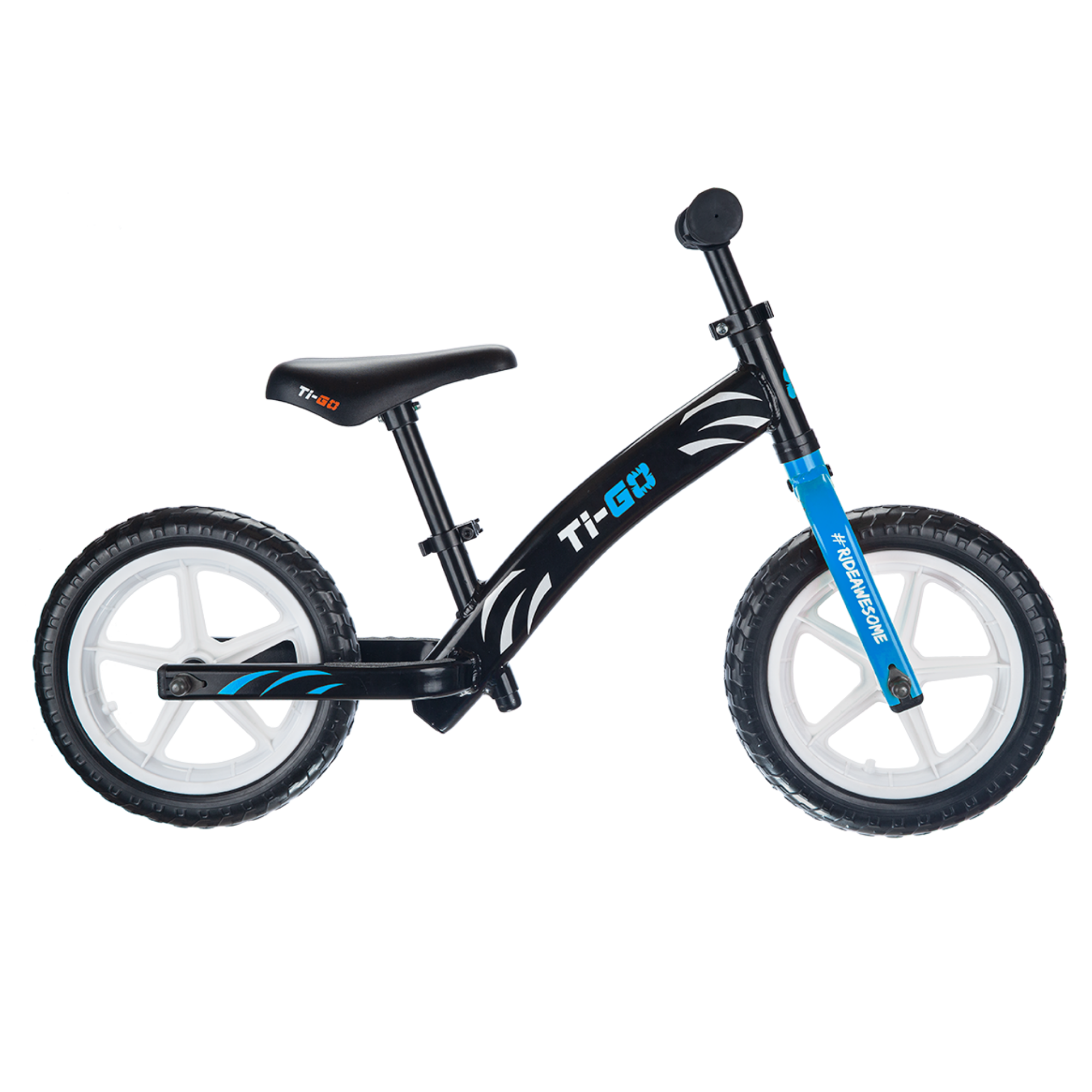 Ti-GO ONE 12″ Balance Bike Bolt Blue – Balance Bikes – Ti-GO