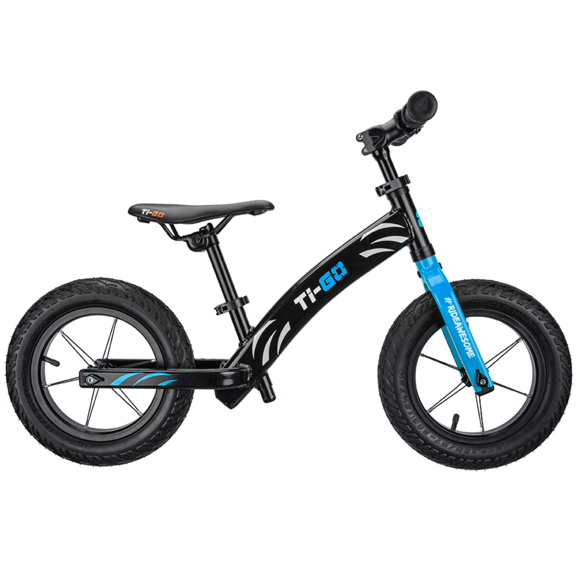 Ti-GO AIR 12″ Balance Bike Bolt Blue – Balance Bikes – Ti-GO