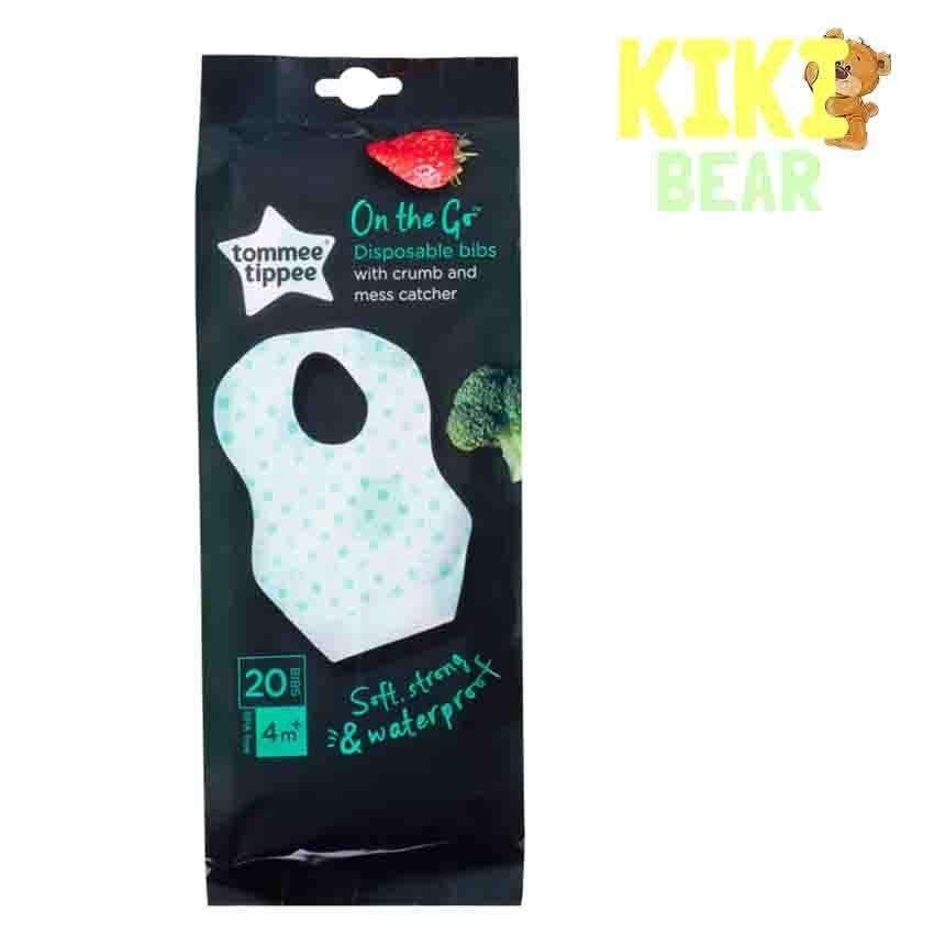 Tommee Tippee Disposable Bibs 20pk – Kiki Bear