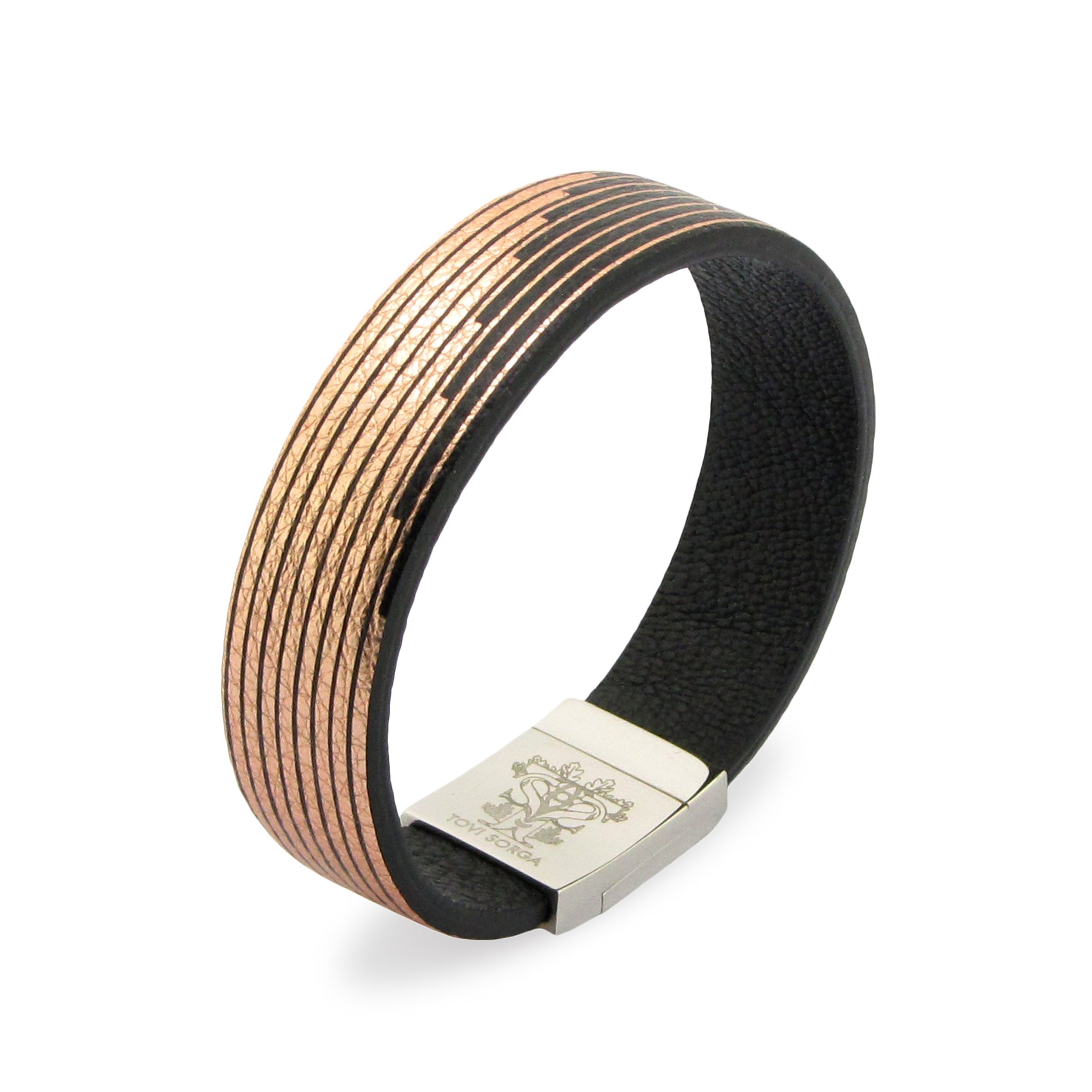 Leather Contactless Payment Bracelet: Palazzo – Extra-Small / Pink