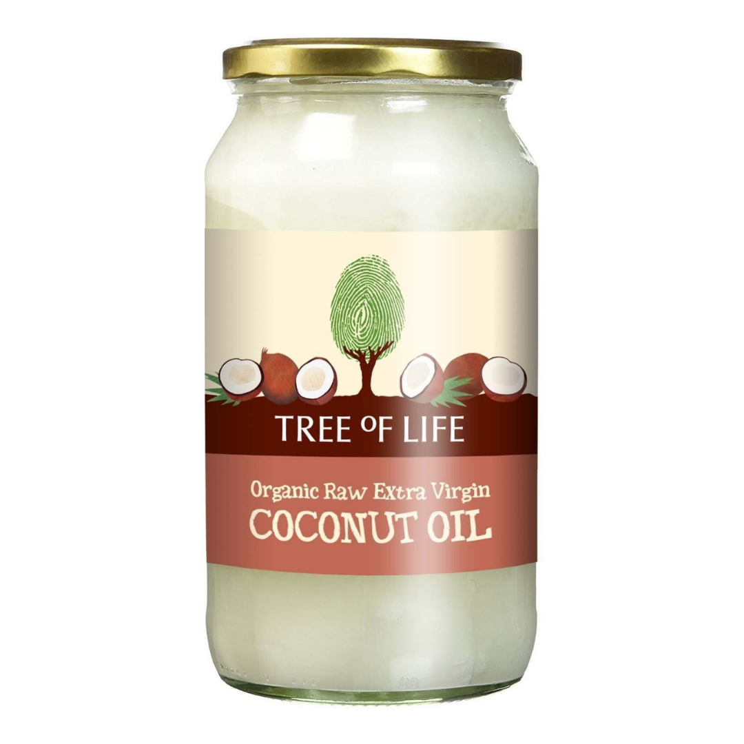Organic Raw Extra Virgin Coconut Oil 1 Litre – By Tree of Life