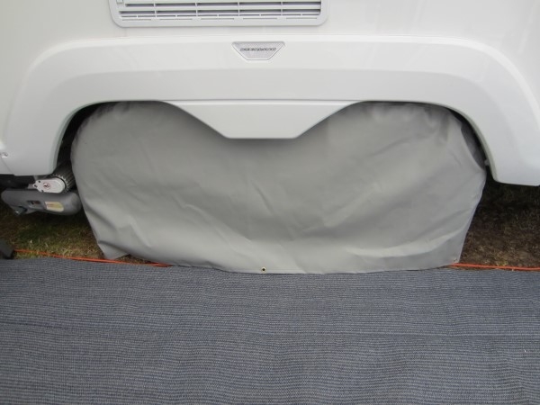 Motorhome Twin Axle Parked Wheel Cover / Protector UV Stabilised