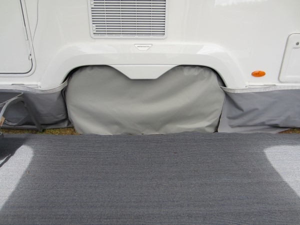 Caravan Twin Axle Parked Wheel Cover / Protector UV Stabilised