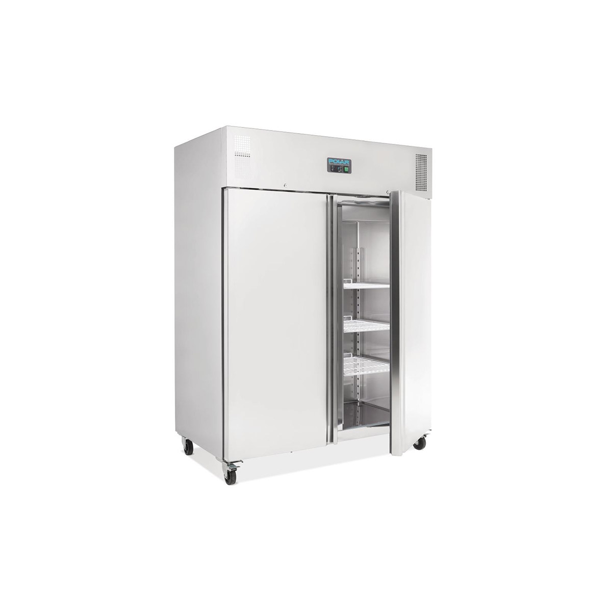 Polar U-Series Upright Double Door Freezer 1300Ltr