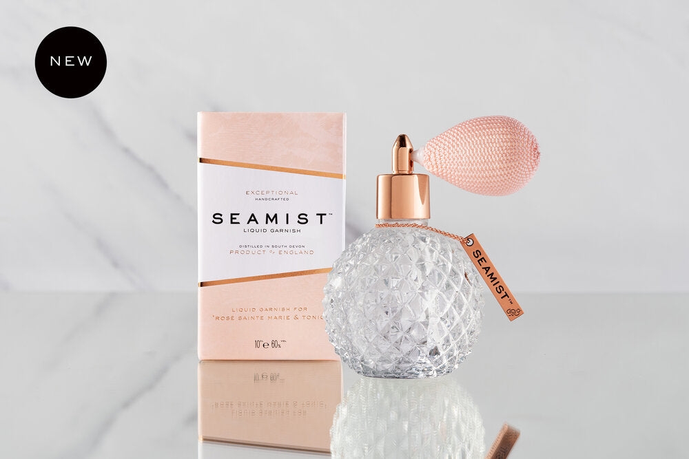 Salcombe Gin Rose Seamist liquid garnish | The Design Yard