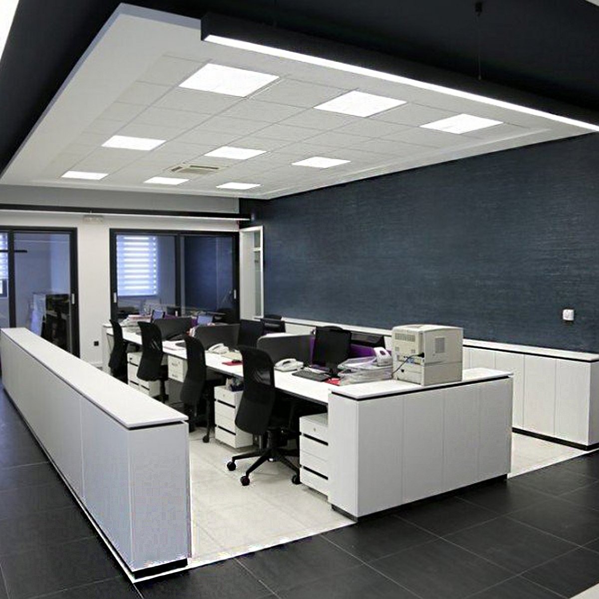 CGC Ultra Lume 26W 600 x 600mm LED Slim Panel Light In 4000K or 5500K 5500K – By CGC Interiors