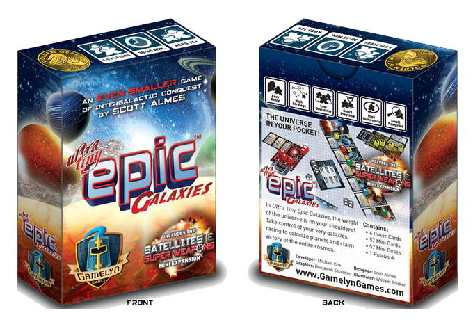 Ultra Tiny Epic Galaxies – Gamelyn Games – Red Rock Games