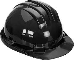Black Climax 5-RS Safety Helmet Hard Hat – Work Safety Protective Equipment – Regus Supply
