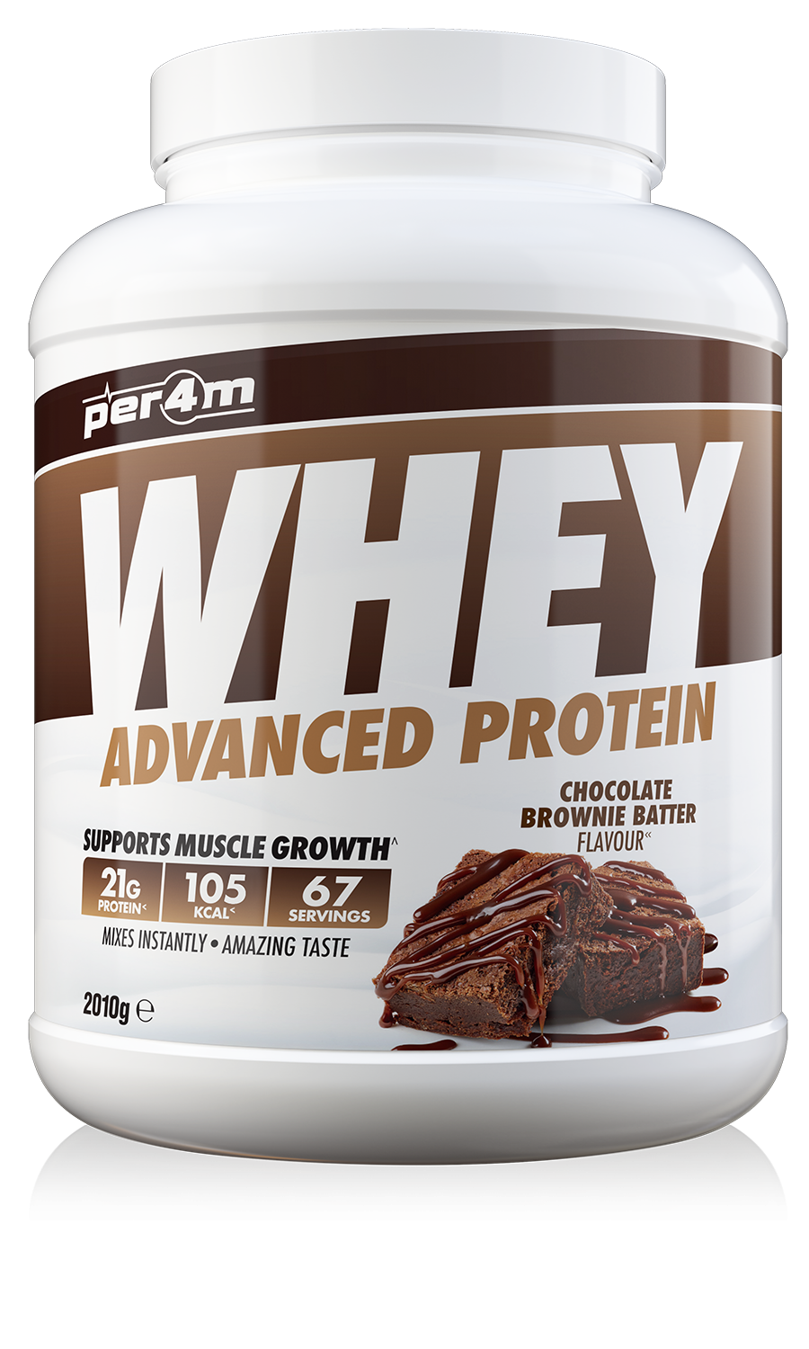 Per4m Whey Protein 67 Servings – Chocolate Brownie Batter – Load Up Supplements