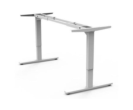Sit Stand Electric Desk Frame choice of 3 colours – White – Up Standesk