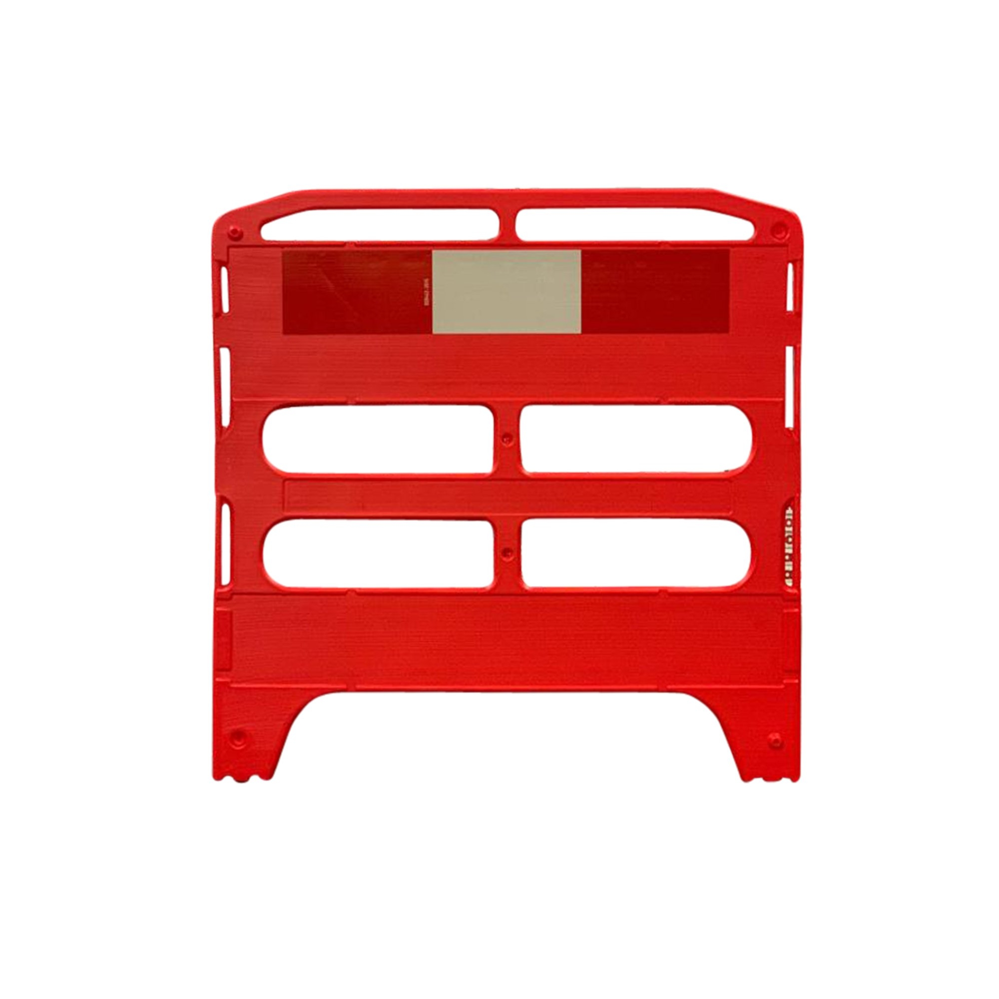 Utility Barrier Individual Piece 750Mm Barrier Red Colour Street Solutions UK