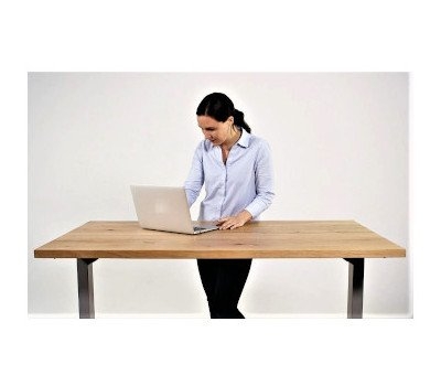 U3 Real Oak Solid Wood Top Desks – x1200mm x 700mm x 30mm – Up Standesk