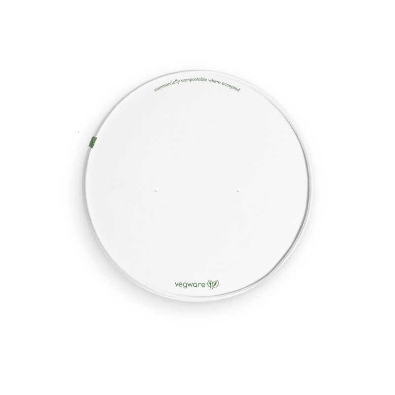 PLA Lined Paper Lid with Vents, 185 Series – Pack (50)