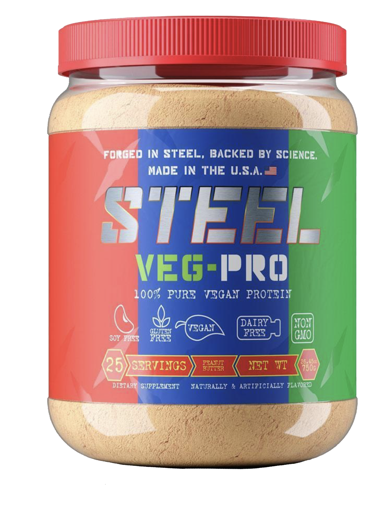 Steel Supplements VEG-PRO – Protein – Professional Supplements & Protein From A-list Nutrition