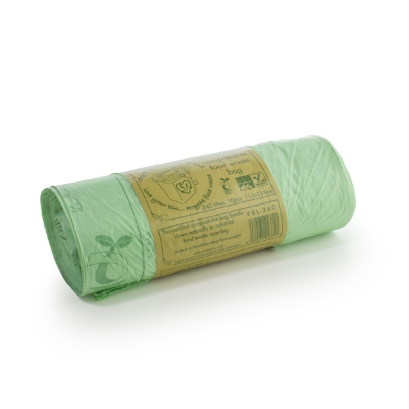 240L Completely Compostable Liner – Roll (10)