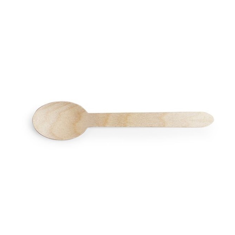 6.5in Wood Spoon – Case (1000)