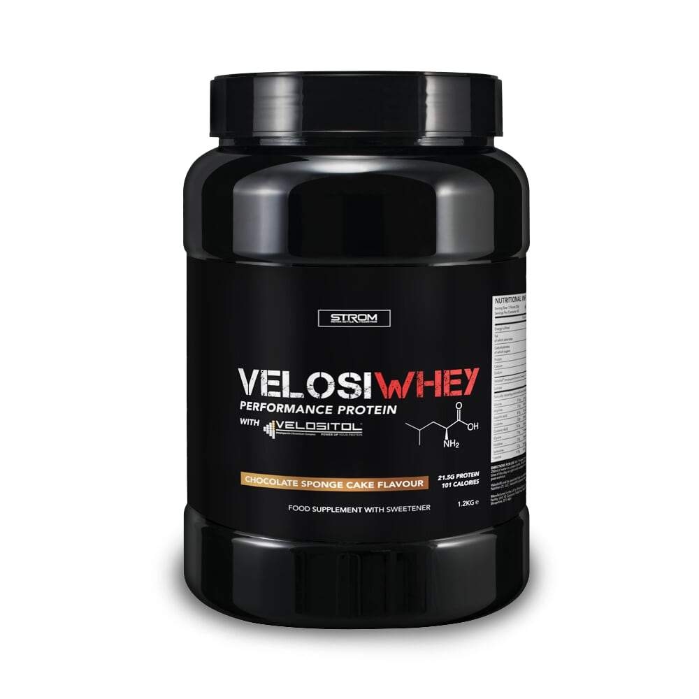 STROM VELOSIWHEY (Velositol – Whey & Casein) 40 Servings – Chocolate Sponge Cake – Load Up Supplements