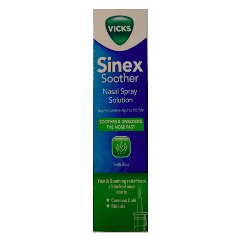 Vicks Sinex Soother Nasal Spray 15ml – Caplet Pharmacy