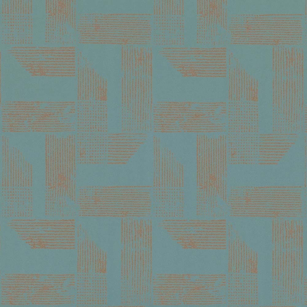 Villa Nova – Renzo Renzo W552/06 Wallpaper – Blue / Brown – Non-Woven – 69cm