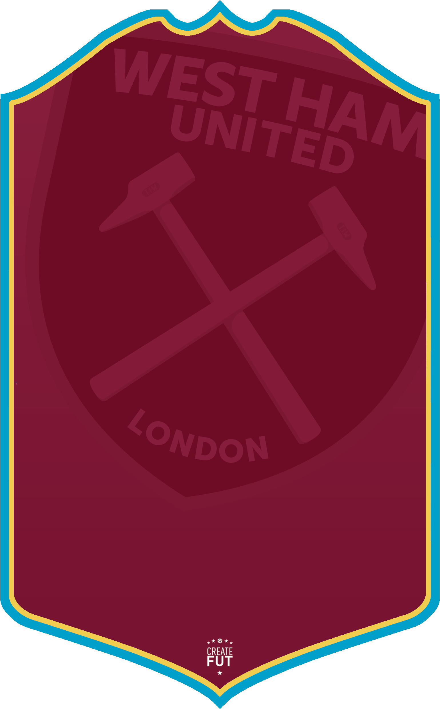 Club Crests – West Ham, A4 | (21cm x 29.7cm) – Create FUT