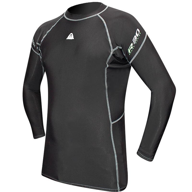 Waterproof R30 Mens Long Sleeve Rash Vests | XLarge