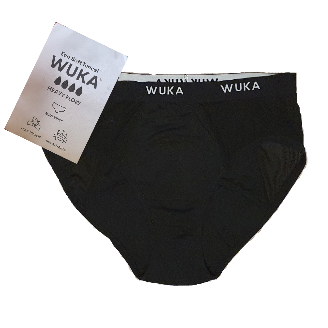 WUKA Ultimate Midi Brief – Heavy Flow | Eco-friendly Period Products M – By The Cleaning Cabinet