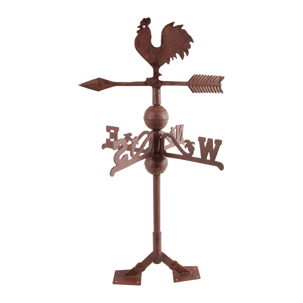 Rooster weathervane cast iron