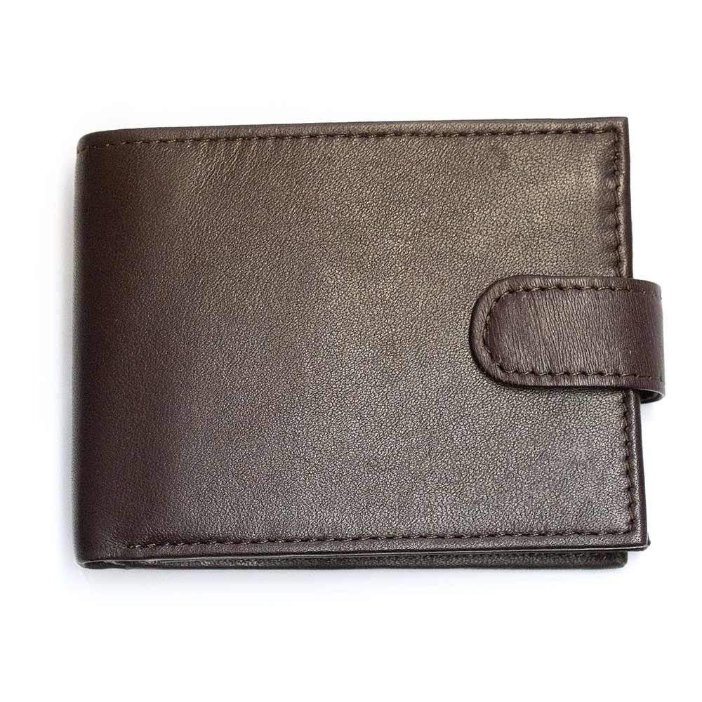 RFID Leather Wallet & Engraveable Tin