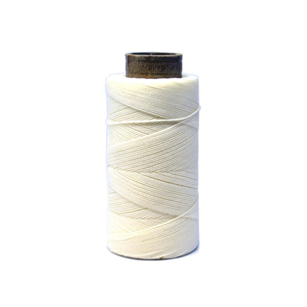 H.Webber – Waxed Thread 85 Yard Reel (for 413 Awl) – White Thread (85 Yd) – White Colour – Textile Tools & Accessories