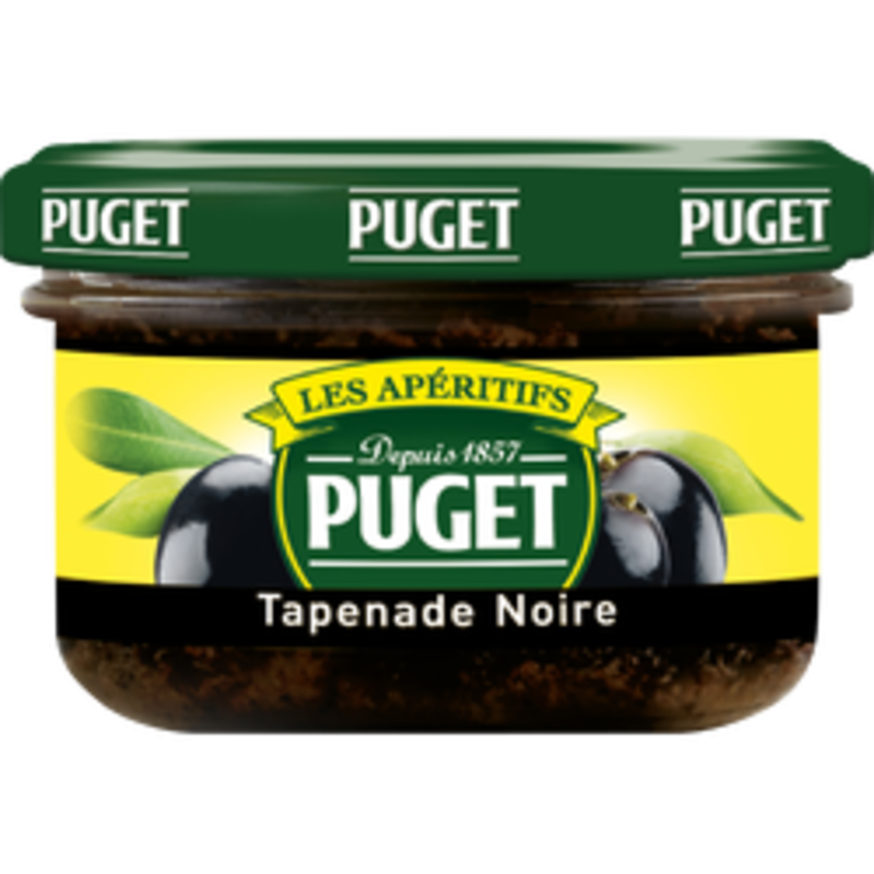 Tapenade d’olives noires bocal – Black olive tapenade – Puget, 90g – Chanteroy – Le Vacherin Deli